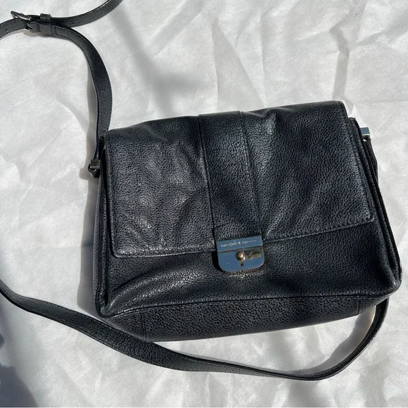 Kate spade black pebbled leather crossbody bag - Picture 9 of 13